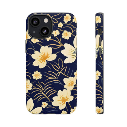 White Flower Art Tough Case