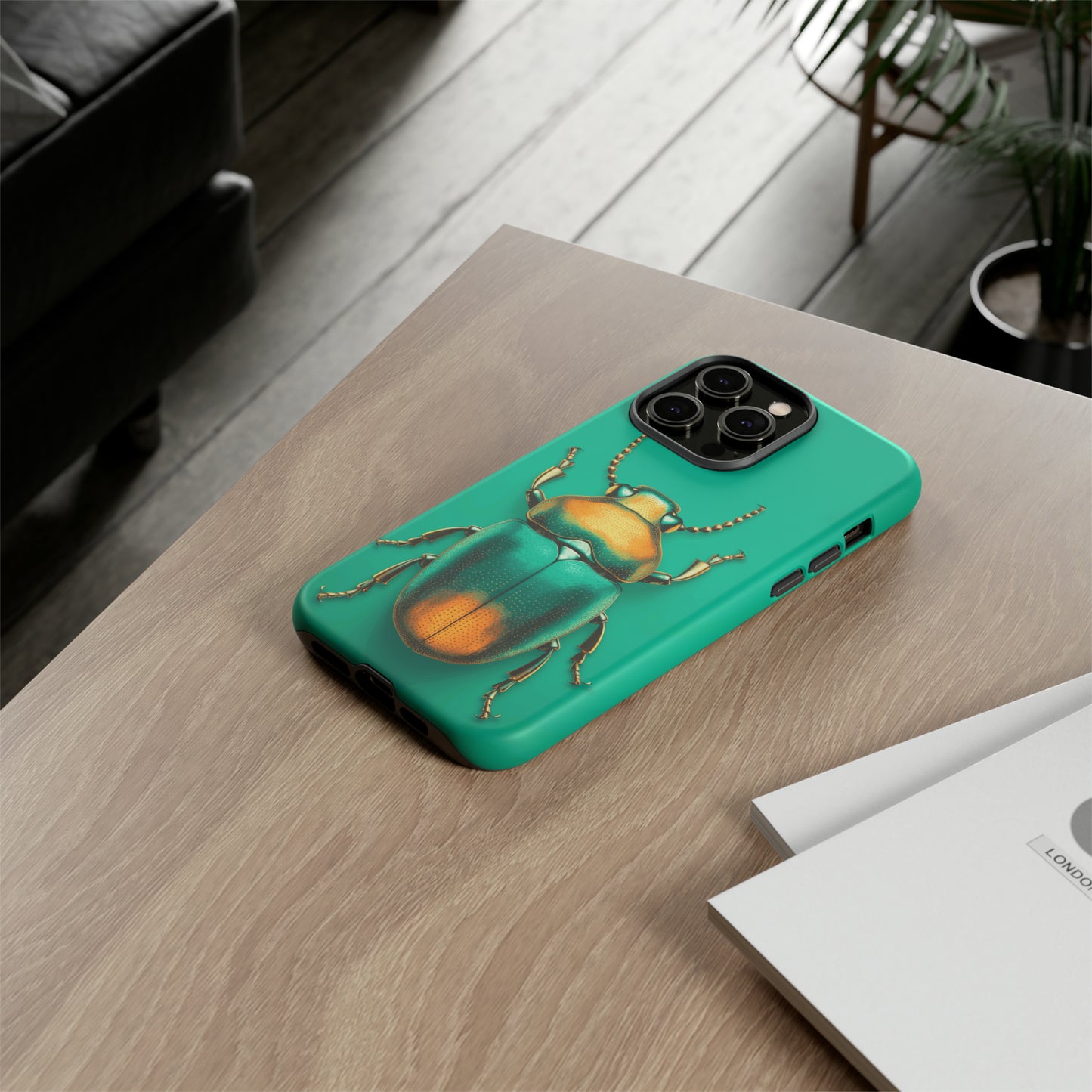 Green Beetle Tough Case