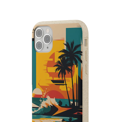 Sunset Mural Biodegradable Case