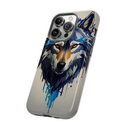 Blue wolf Tough Case