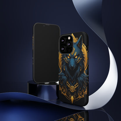 Golden wolf Tough Case