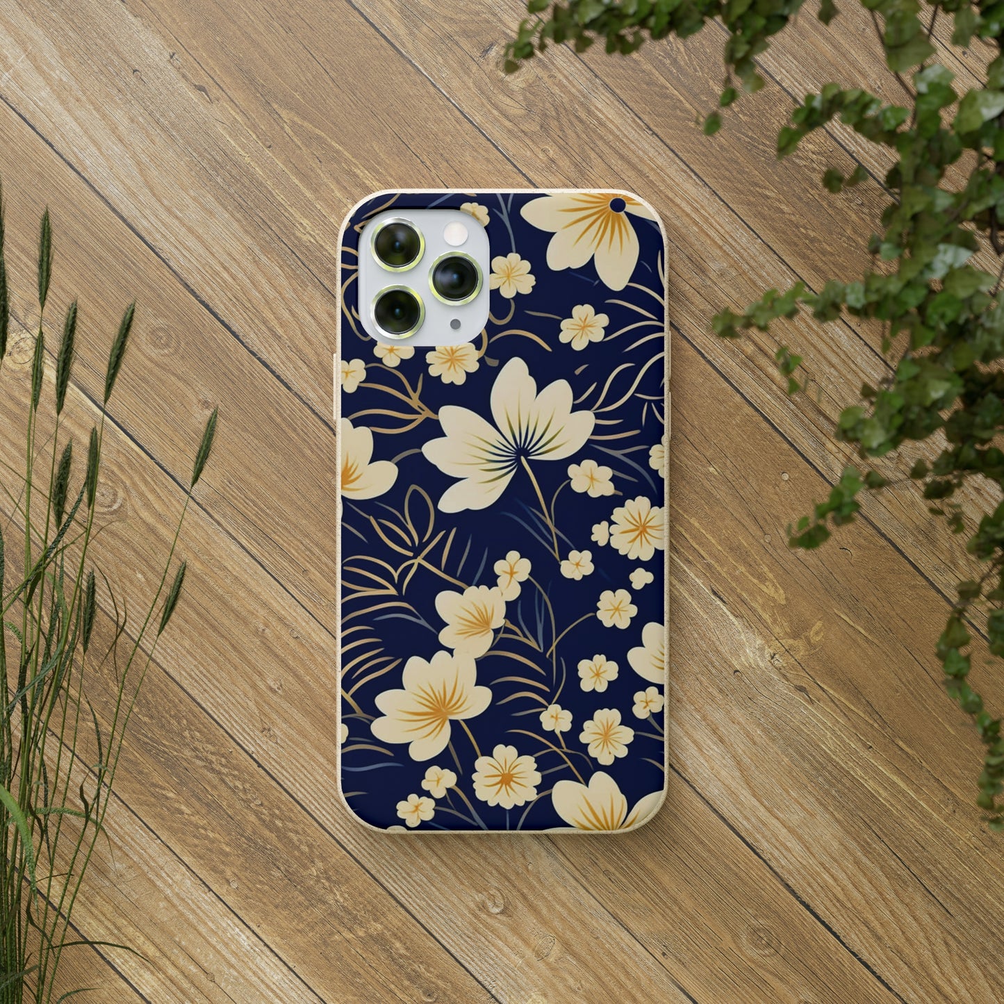 Flower Paint Biodegradable Case