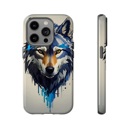 Blue wolf Tough Case