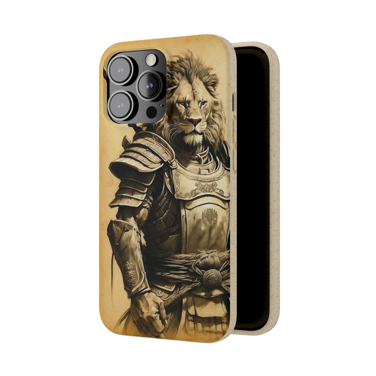 Lion Samurai Biodegradable Case