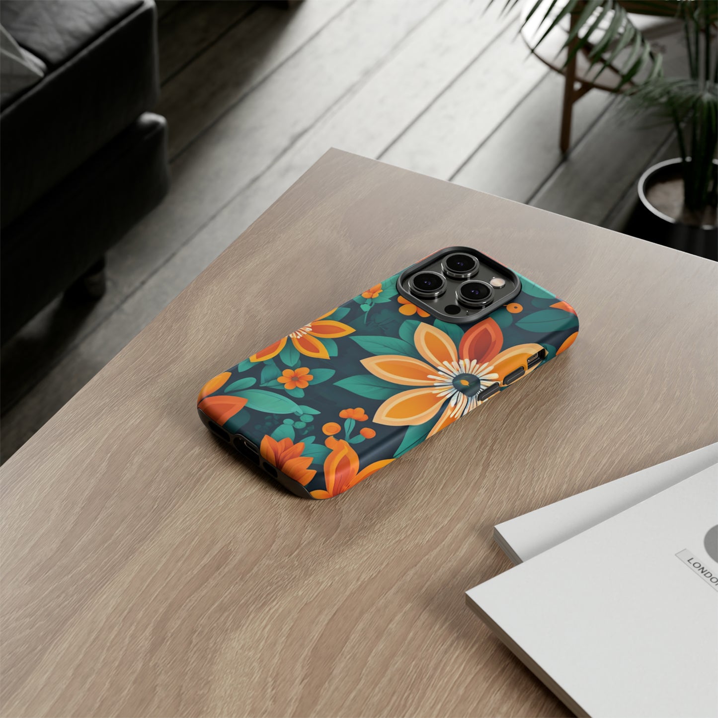 Flower Pattern  Art Tough Case