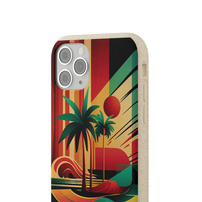 Beach Painting Biodegradable Case