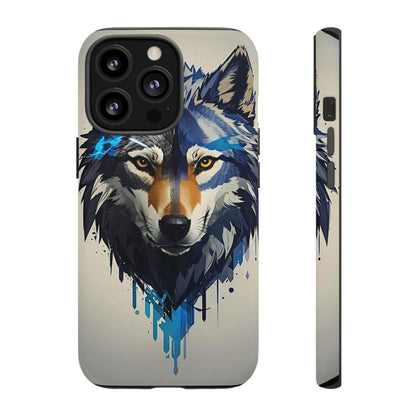 Blue wolf Tough Case