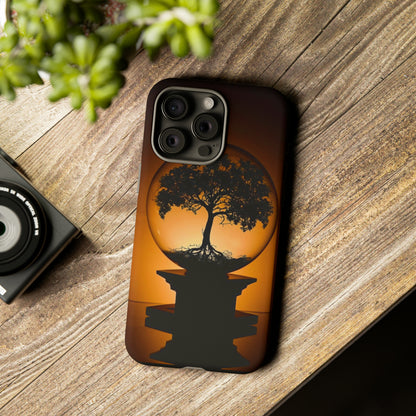 Tree yellow Art Tough Case