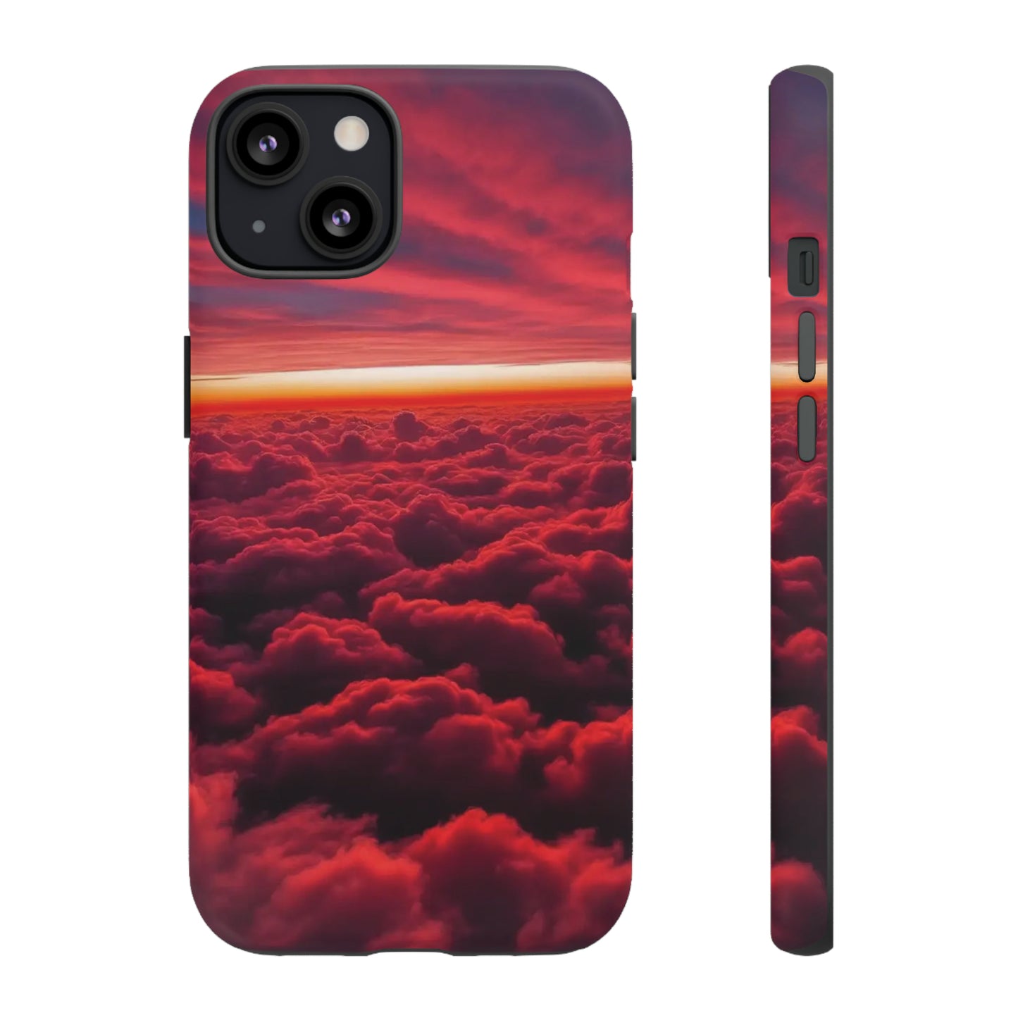 Red Clouds Tough Case