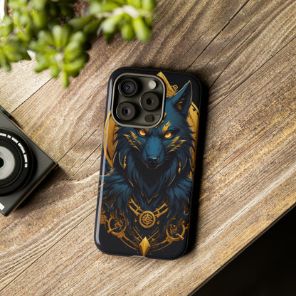 Golden wolf Tough Case