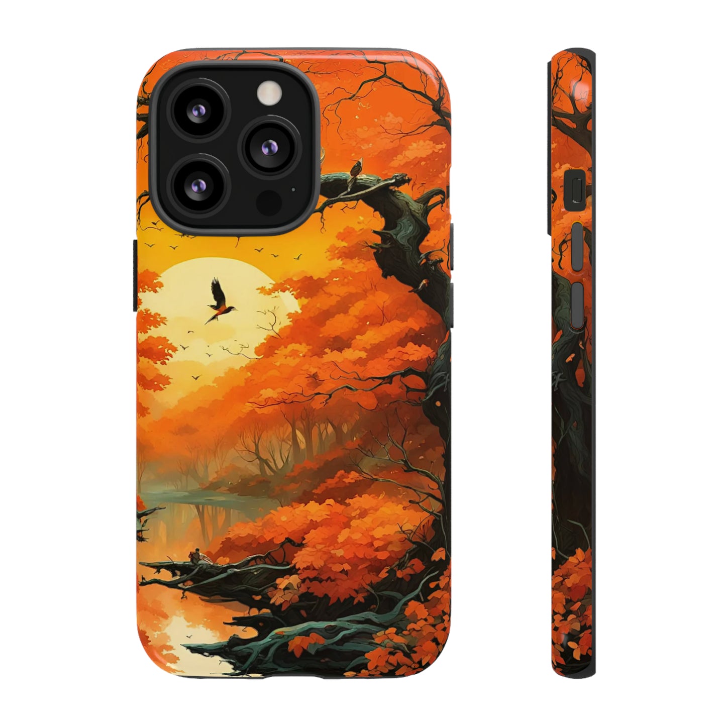 Sunset Tree Tough Case