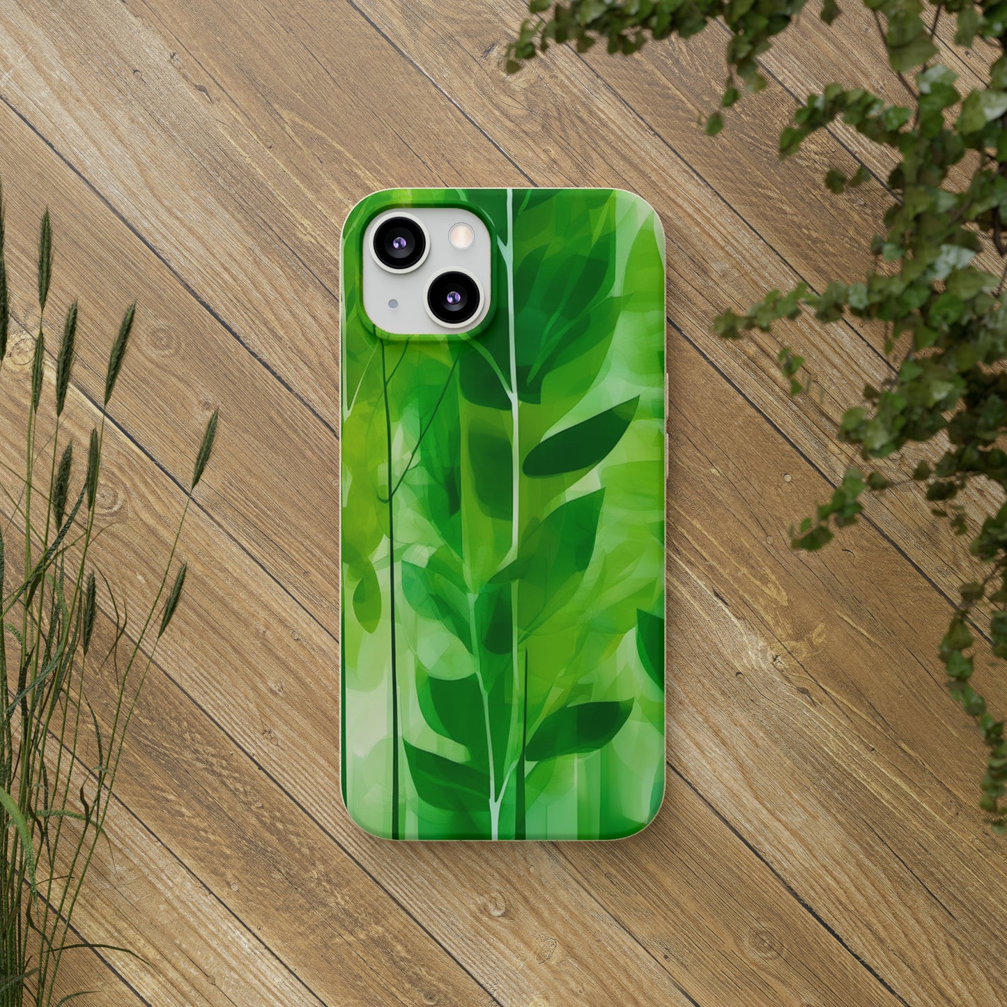 Leafy Elegance Biodegradable Case