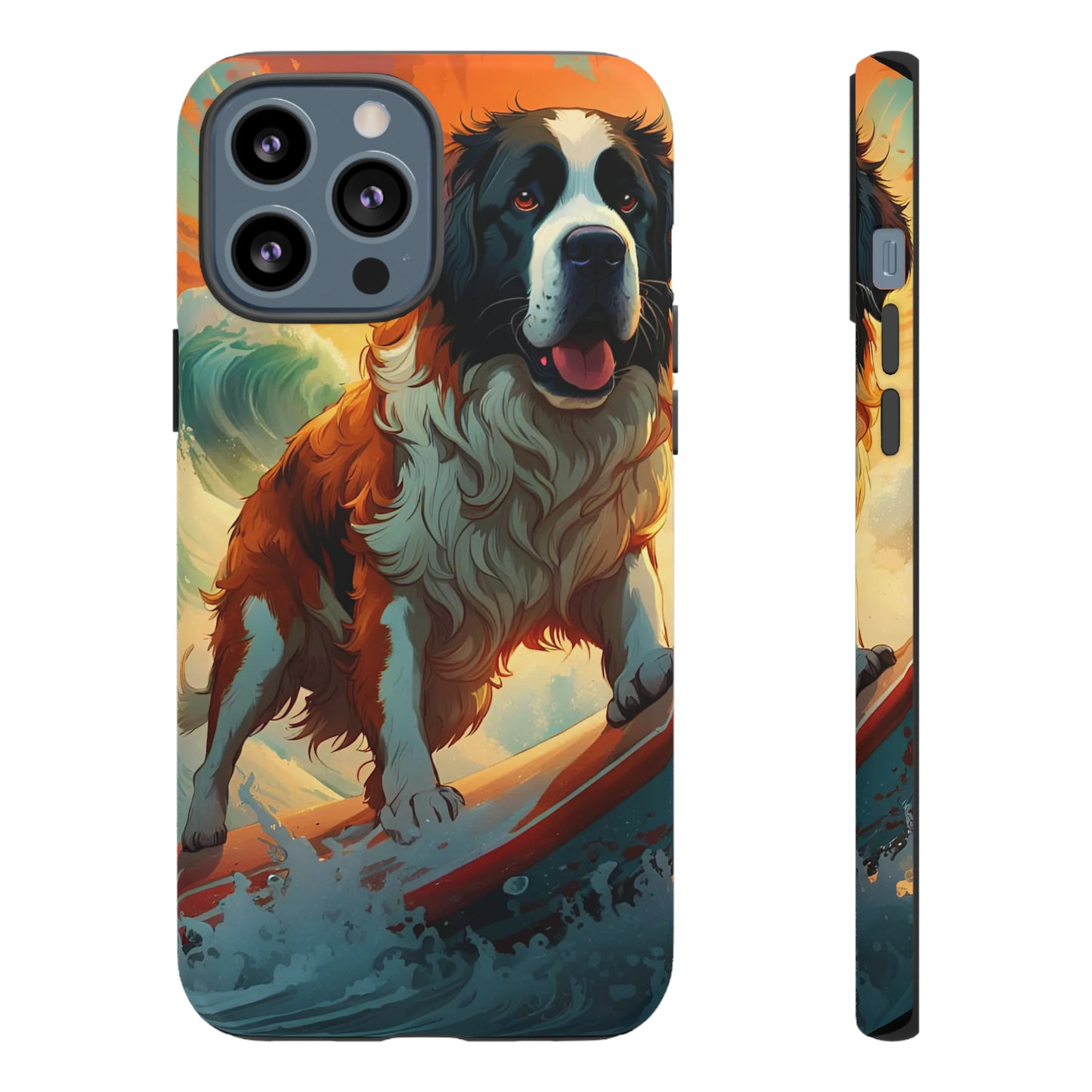 The Dog Surfer Tough Case