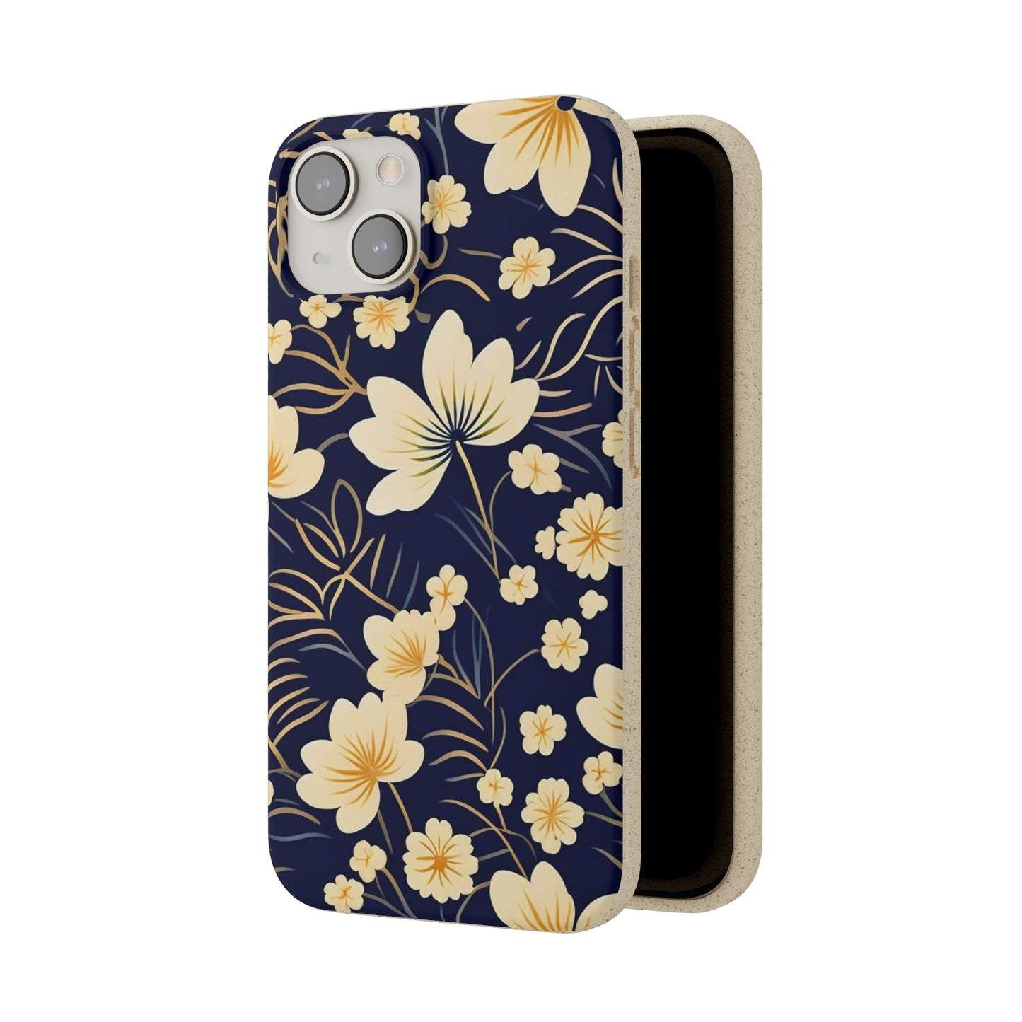 Flower Paint Biodegradable Case