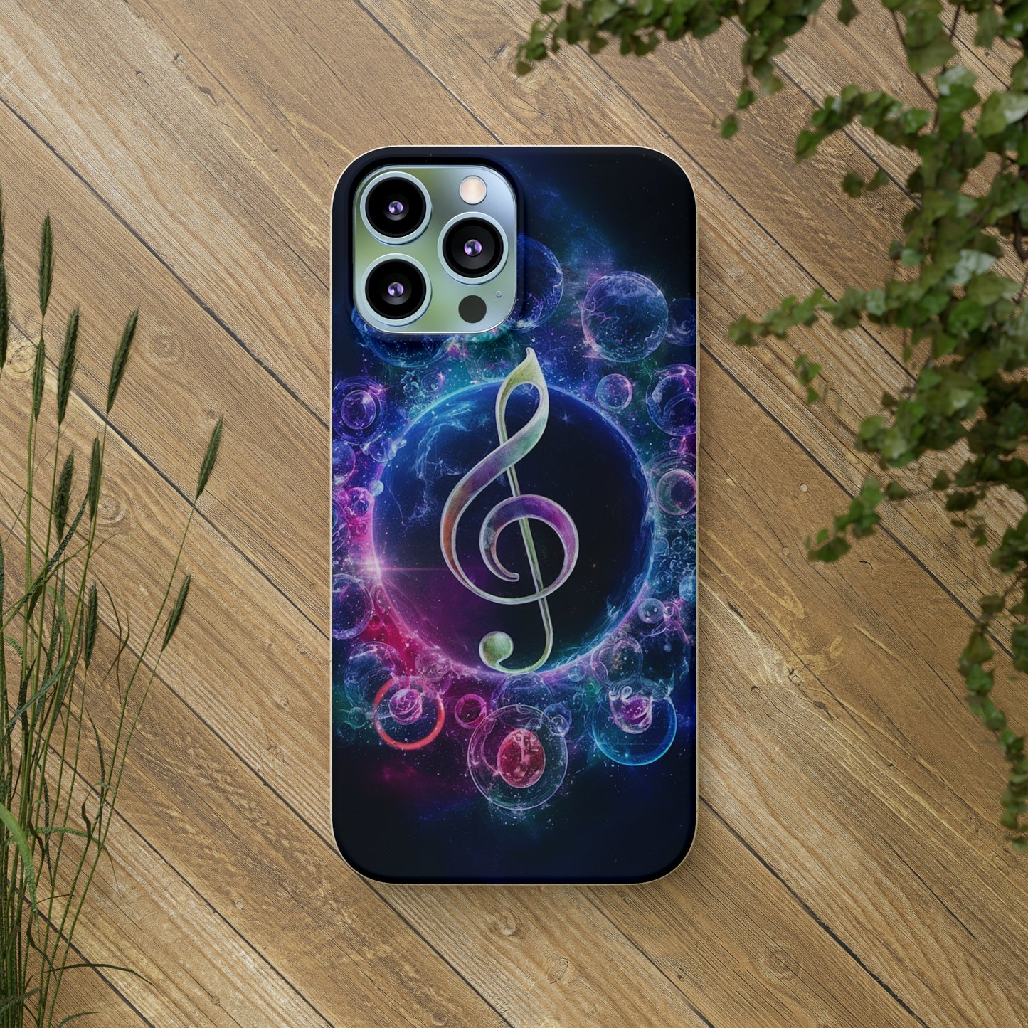 Musical Note Biodegradable Case