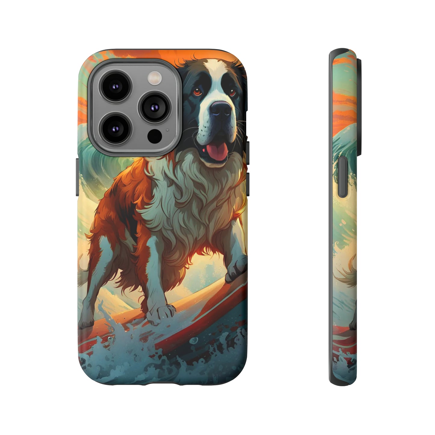 The Dog Surfer Tough Case