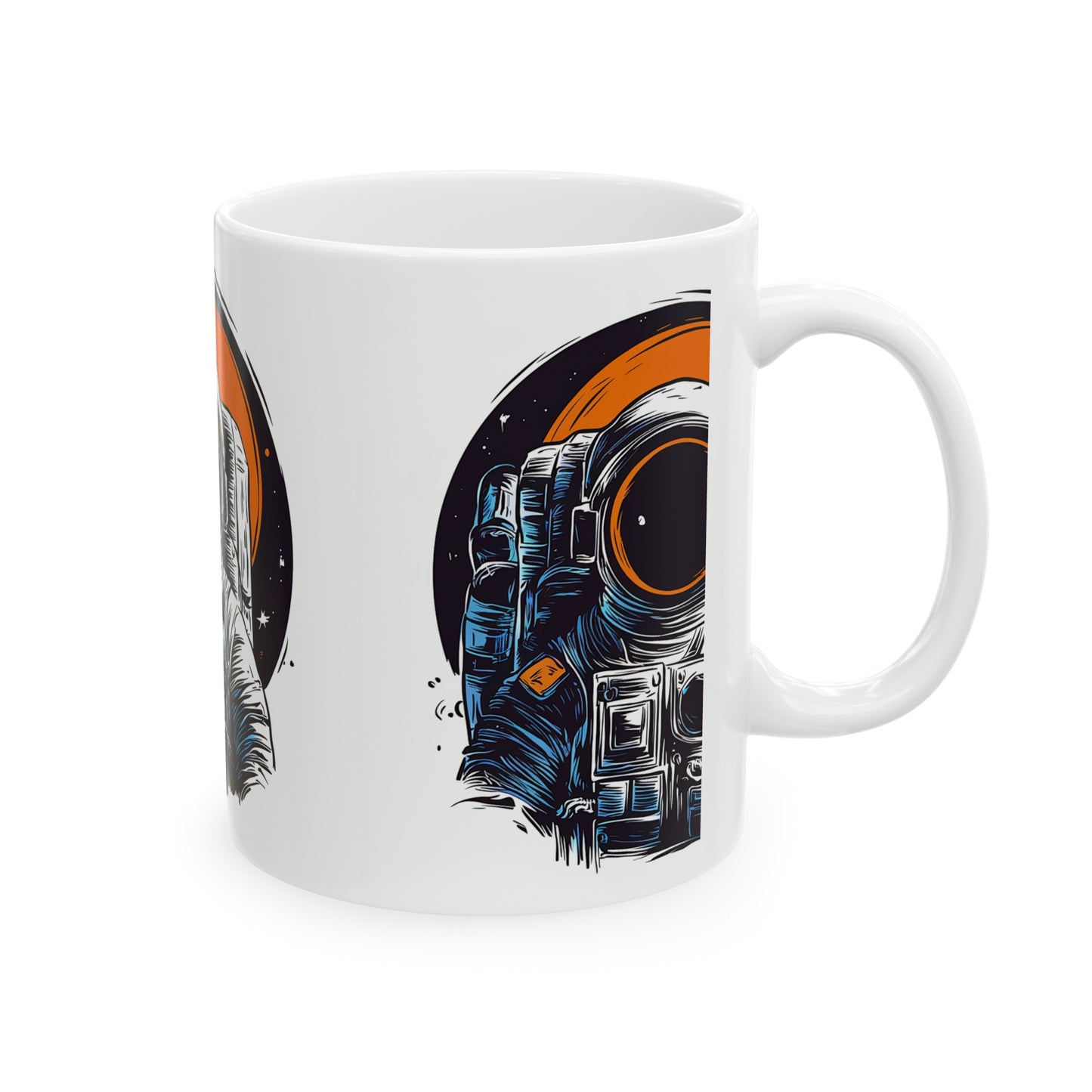 Astronaut Portrait Coffee Mug