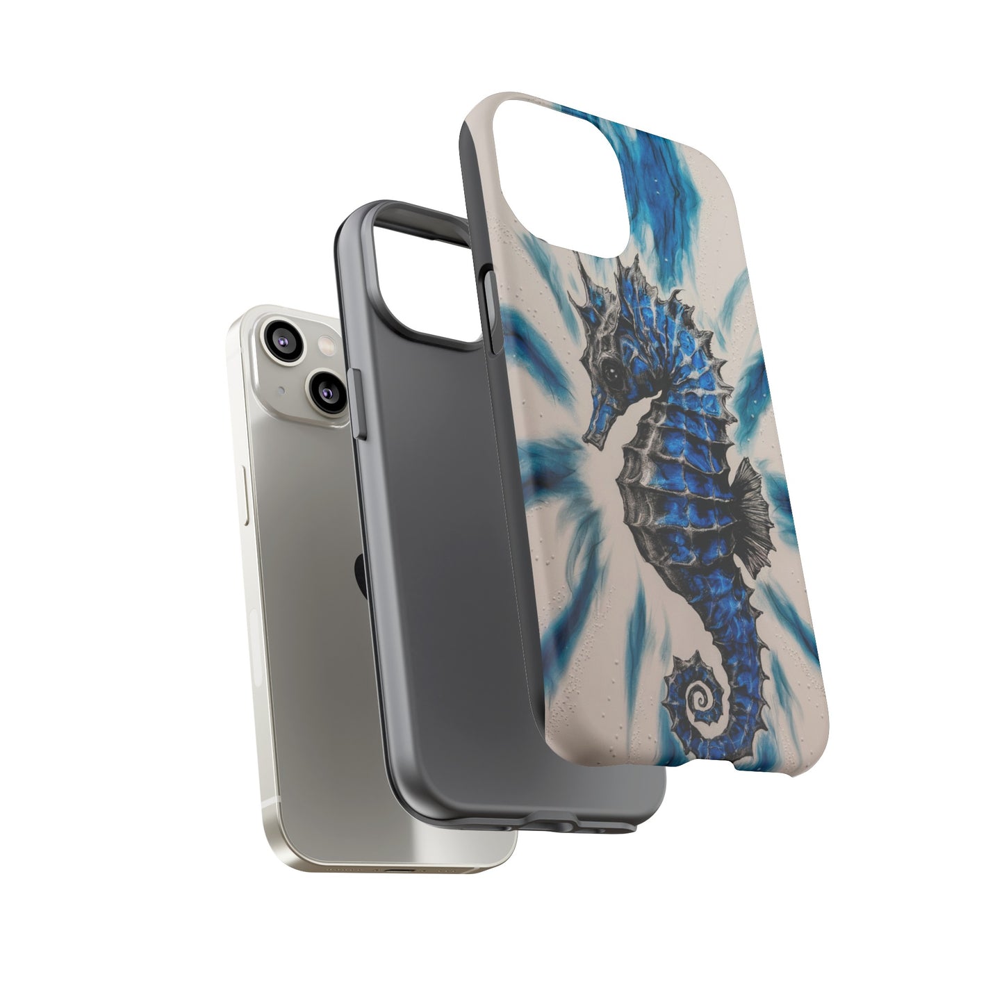 Seahorse Mural Tough Case