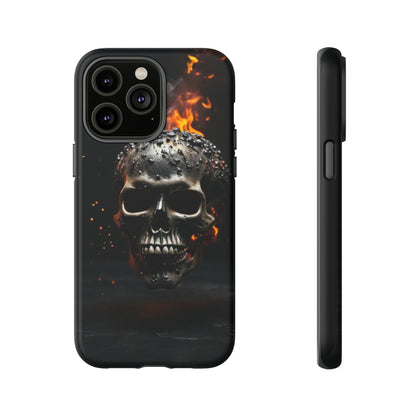 Fiery Skull Tough Case