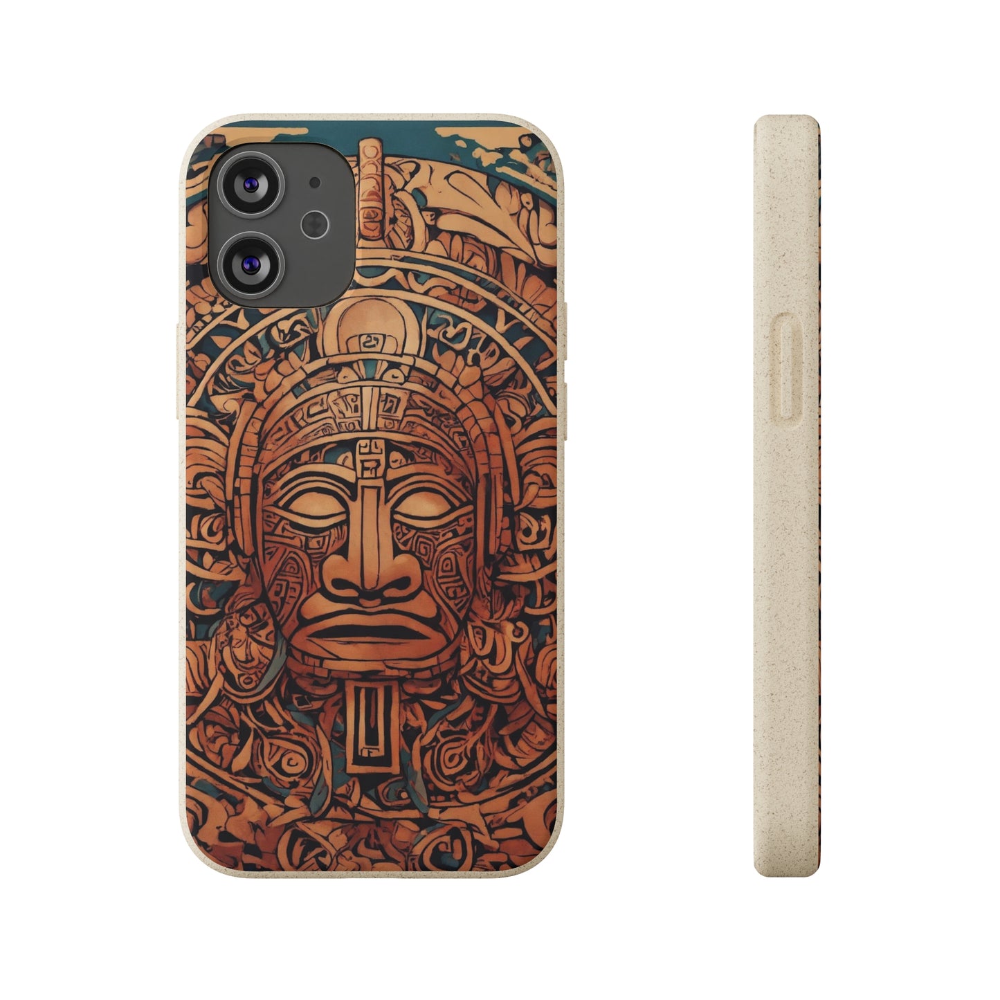 Marquesan Tattoo Style Biodegradable Case