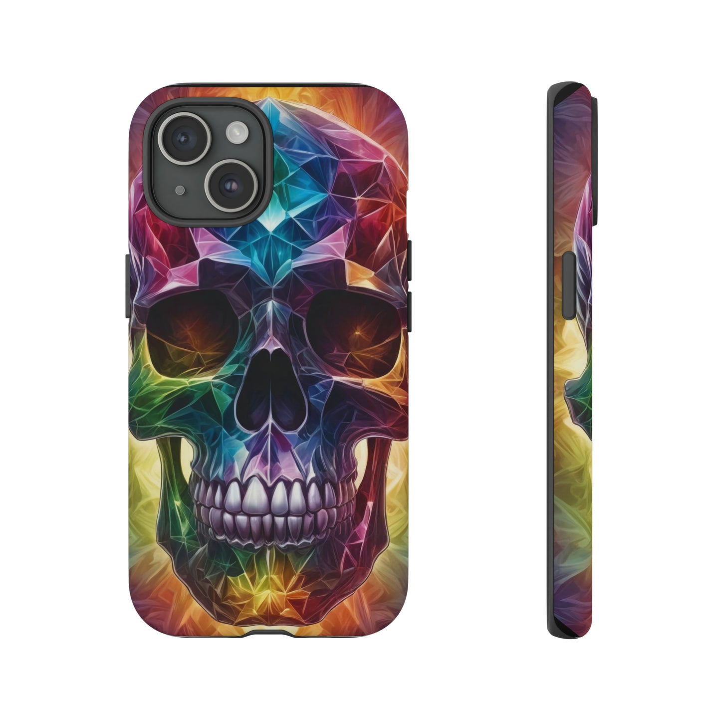 Psychedelic Skull Tough Case