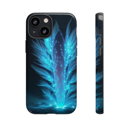 Glowing Blue Light  Tough Case