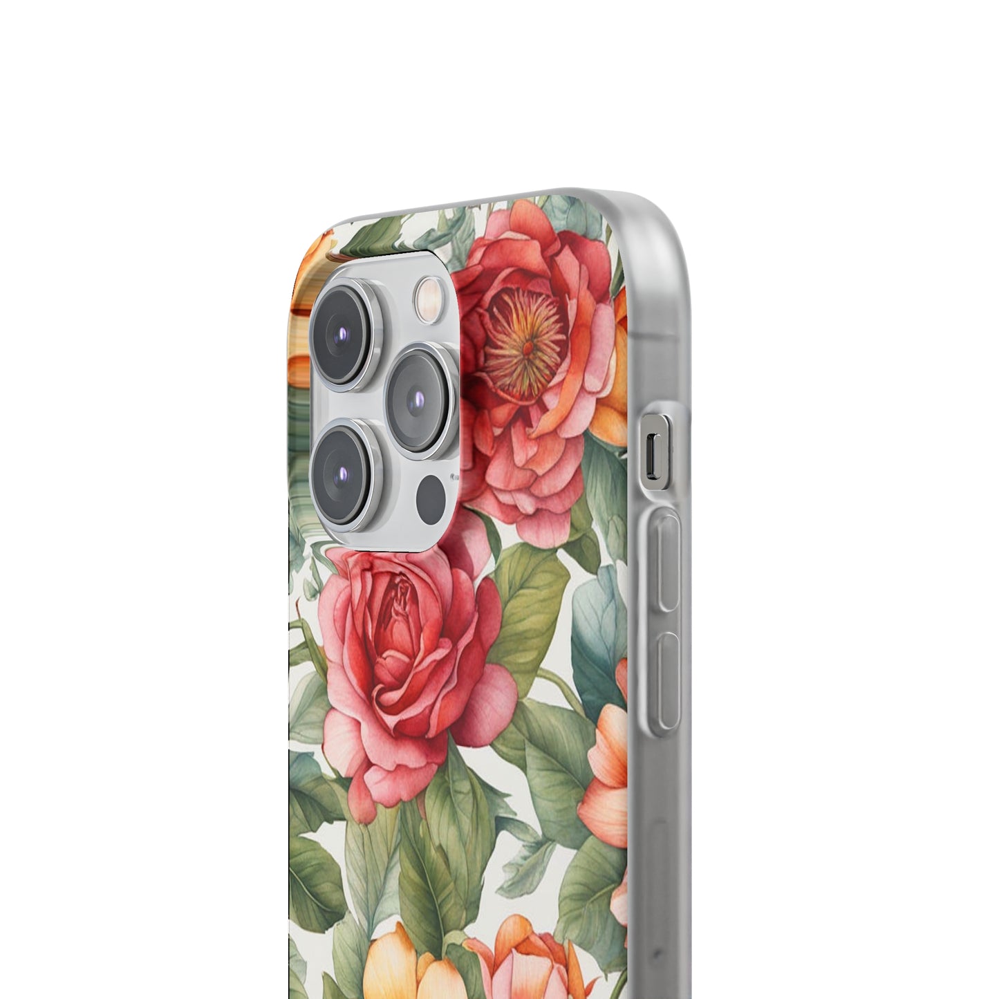 Flower Form Art Flexi Case - Colorwink