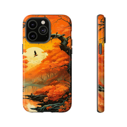 Sunset Tree Tough Case