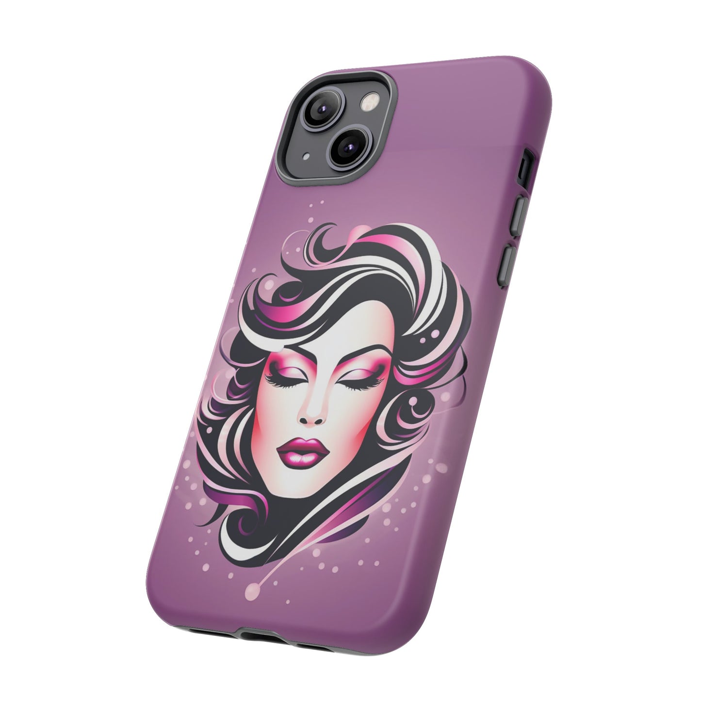 Magenta Lady Tough Case