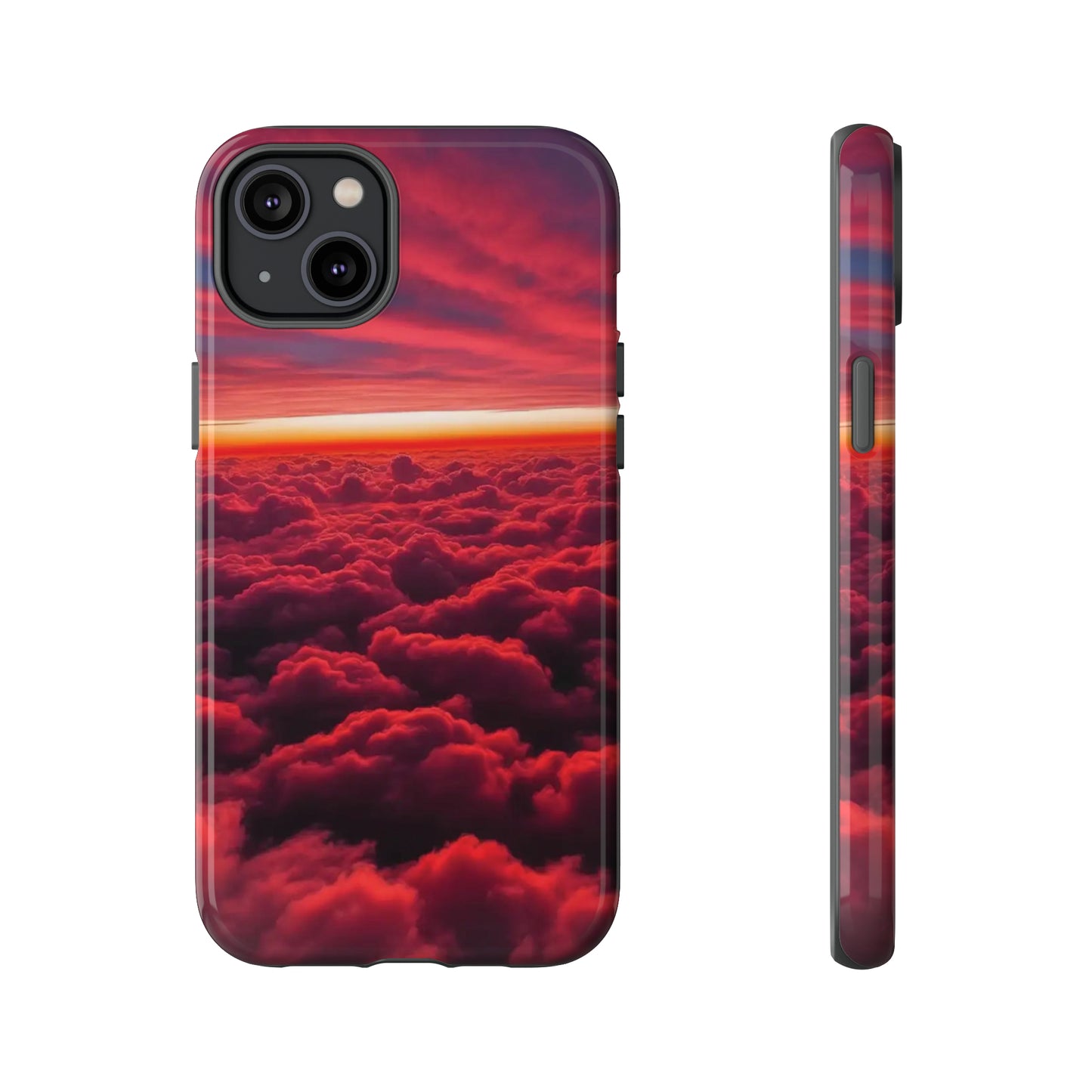 Red Clouds Tough Case