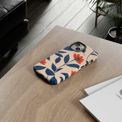 Floral Pattern Tough Case