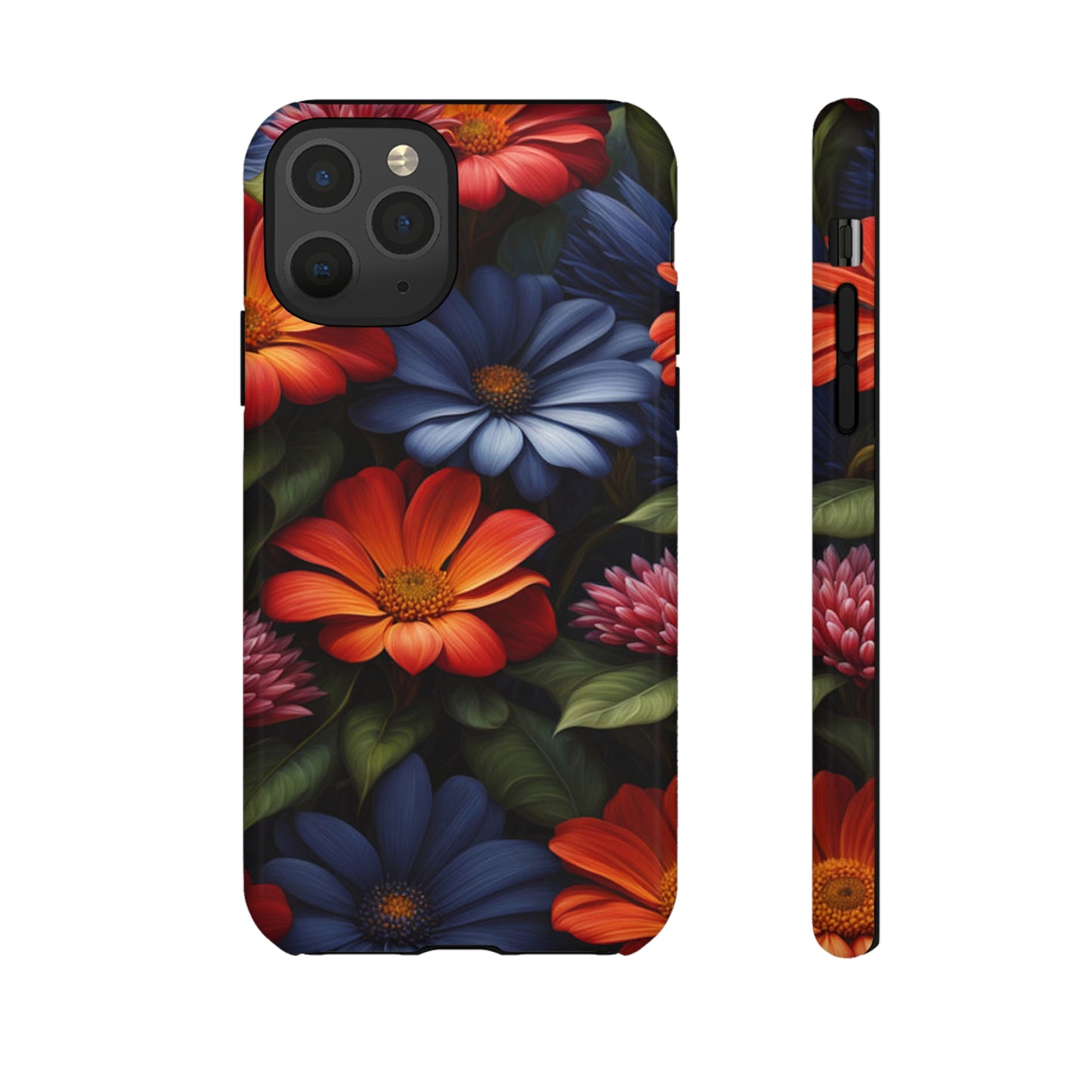 Flame Flowers Tough Case