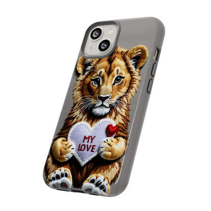 Love Lion Cub Tough Case