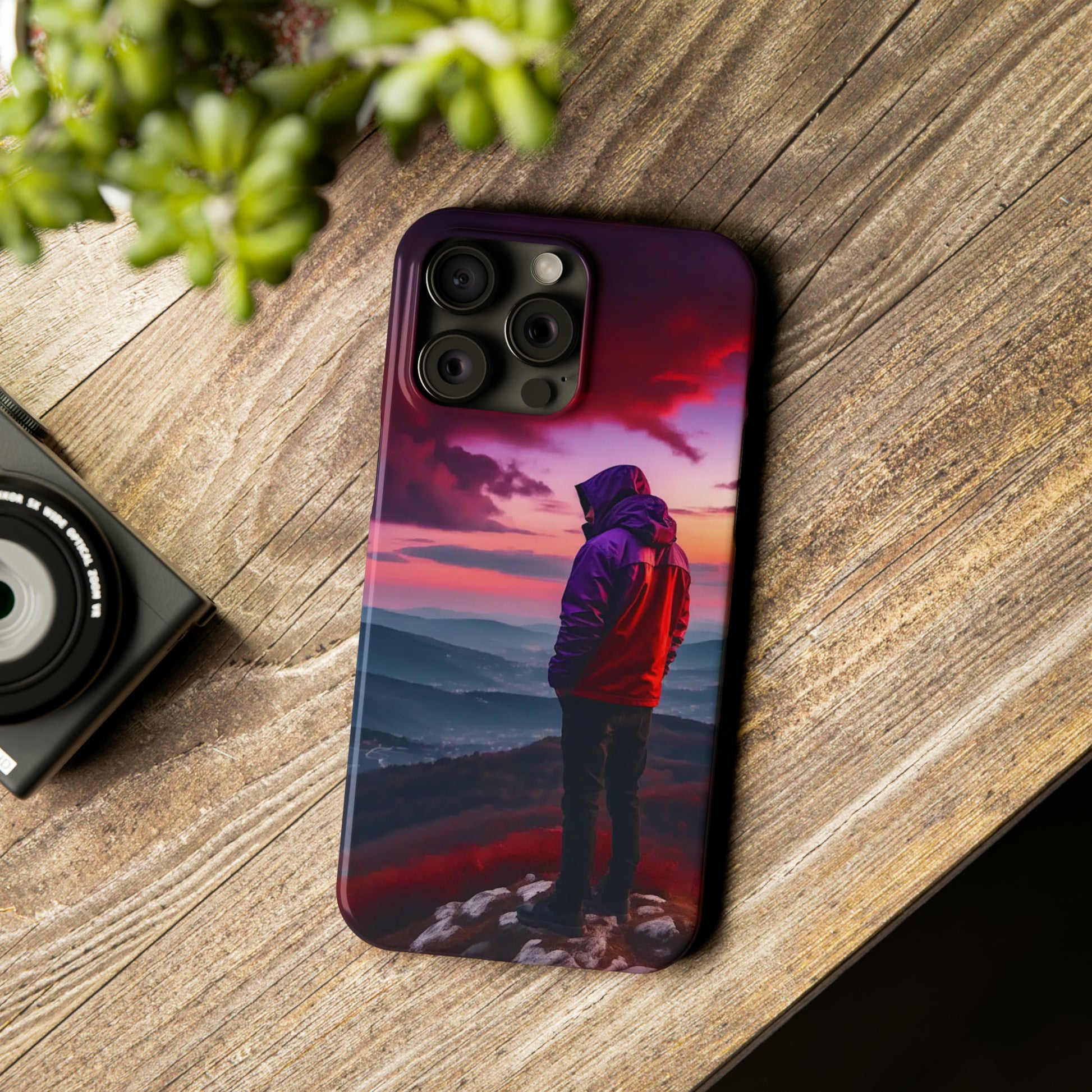 The View Slim Phone Cases - Colorwink