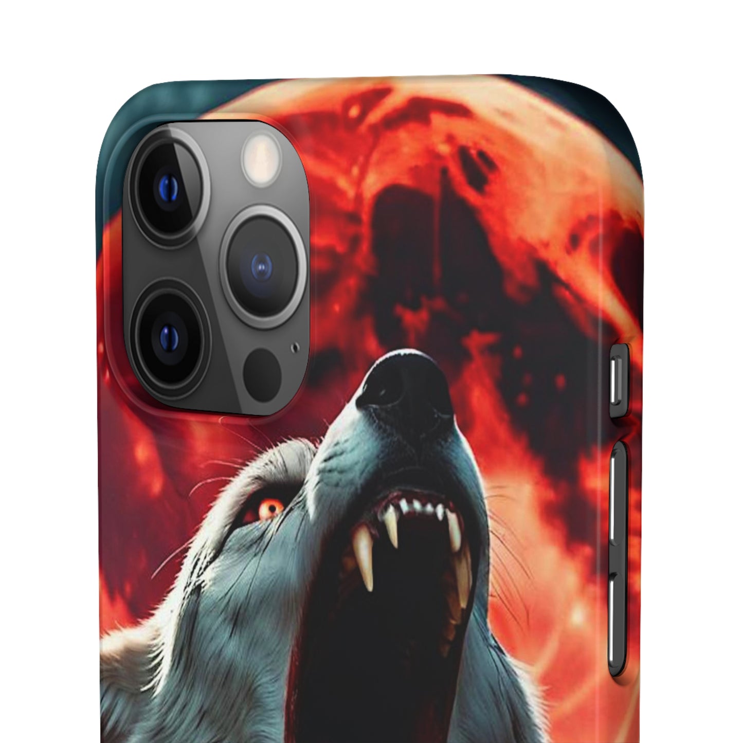 Fierce Wolf Snap Case - Colorwink