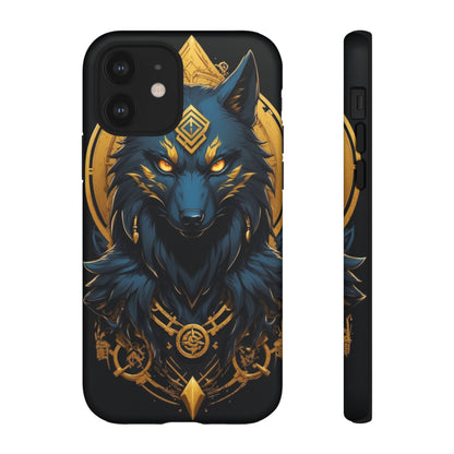 Golden wolf Tough Case