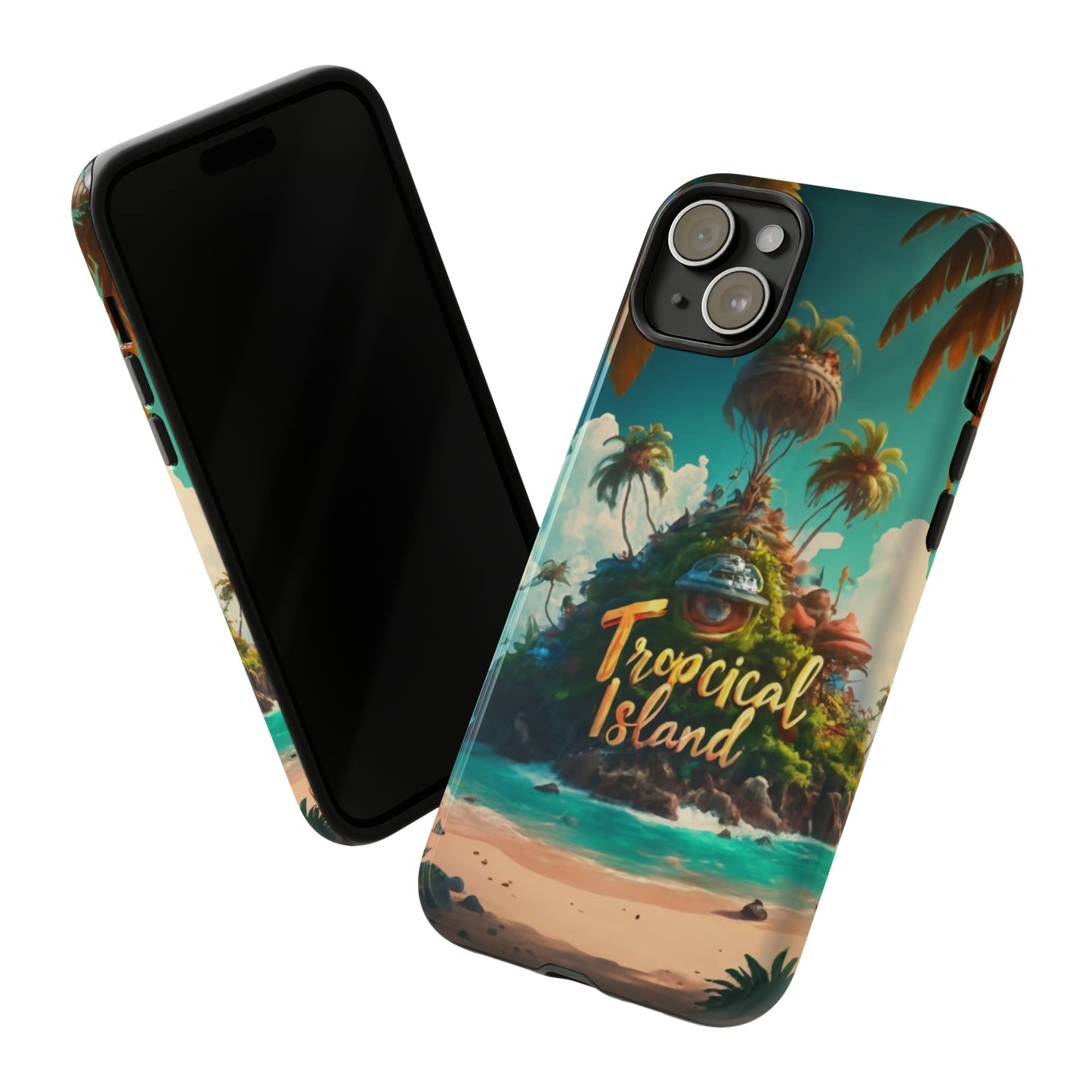 Tropical Island Tough Case