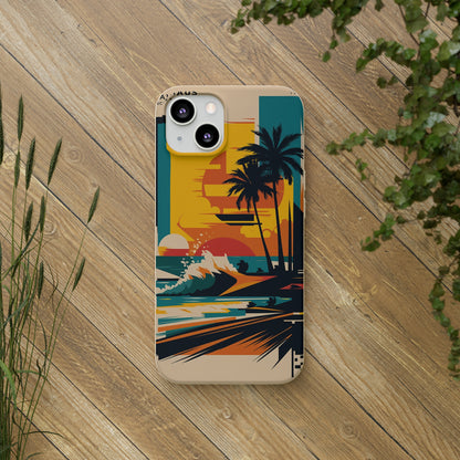 Sunset Mural Biodegradable Case