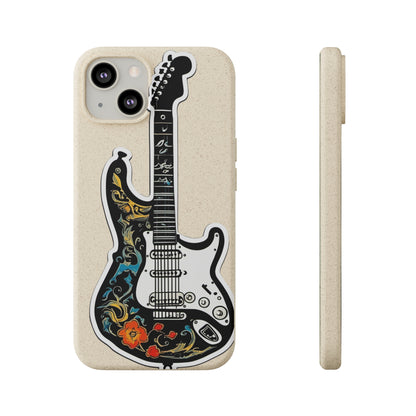 Artistic Guitar Trendy Biodegradable Cases