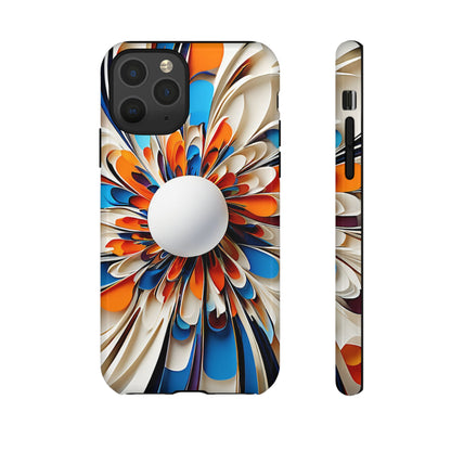 White Flower Tough Case