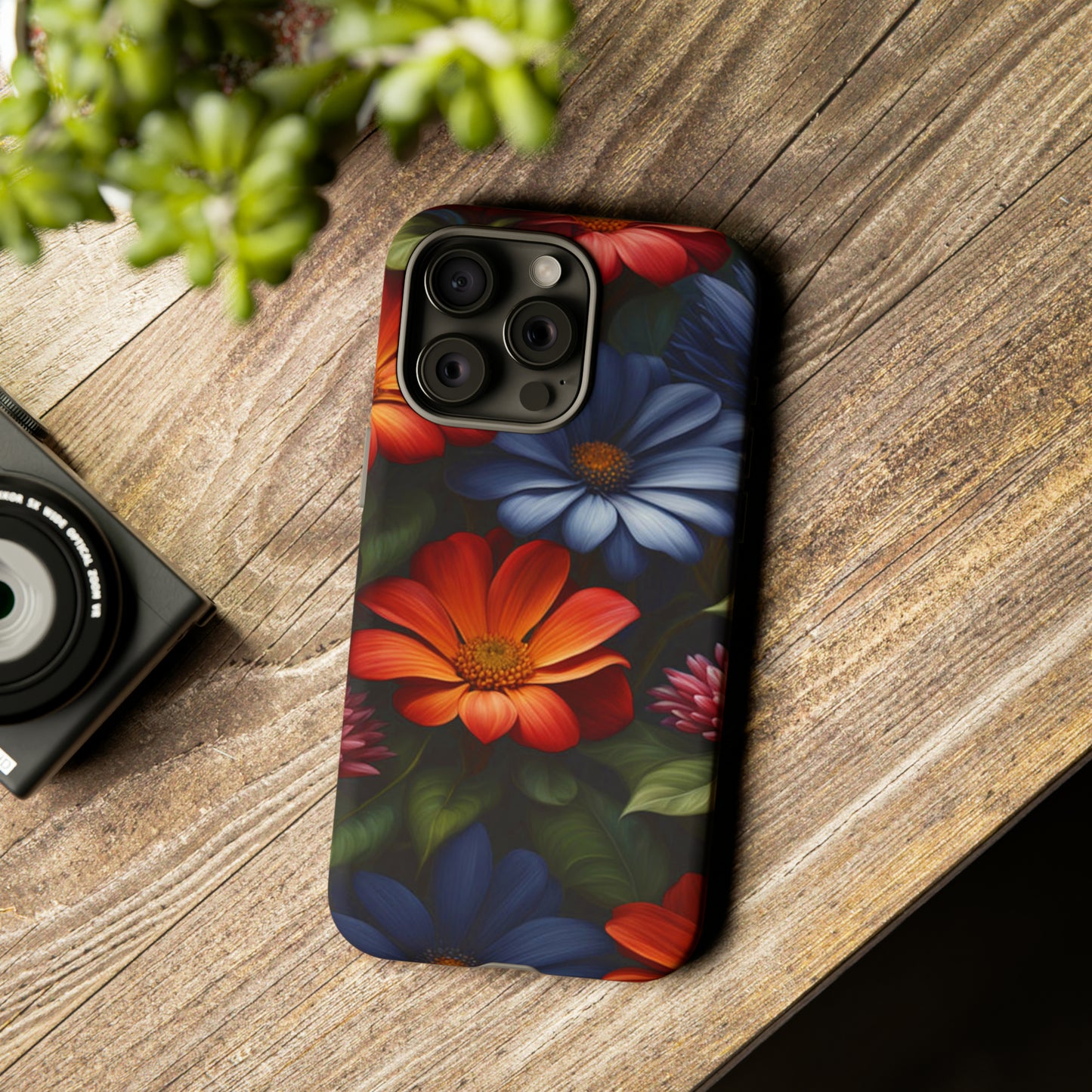 Flower Design Art Tough Case