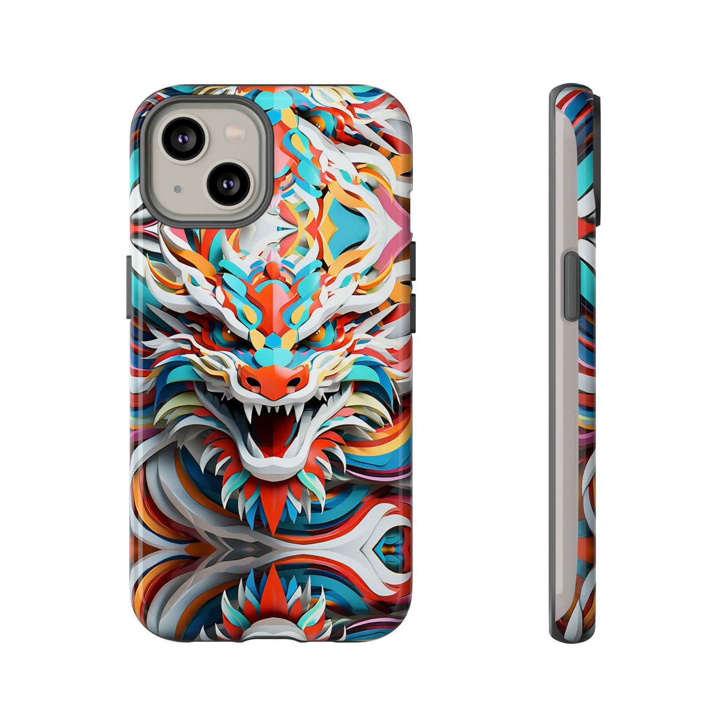 Colored Dragon Tough Case