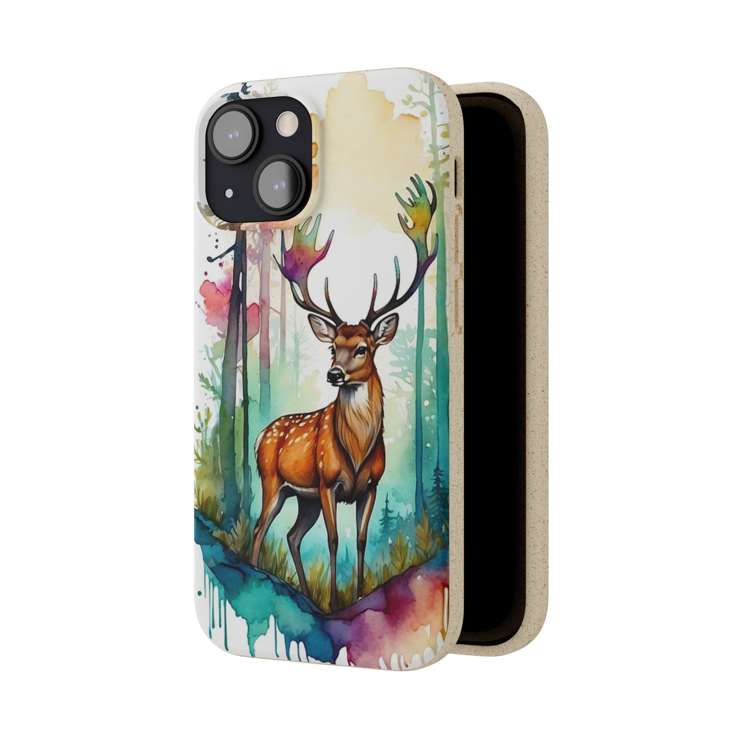 Forest Majesty Deer Biodegradable Case