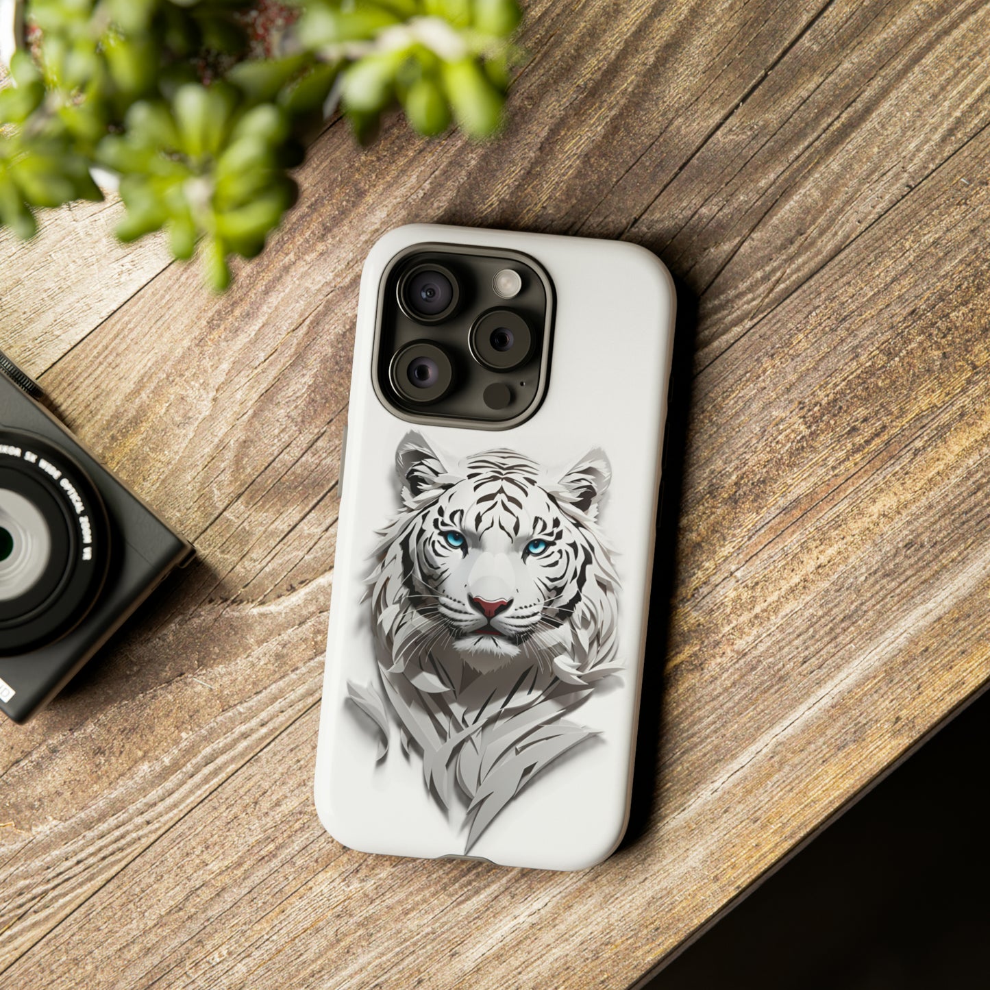 White Tiger Tough Case