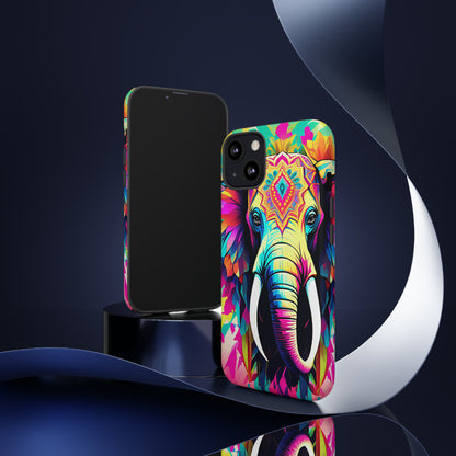 Psychedelic Elephant Tough Case