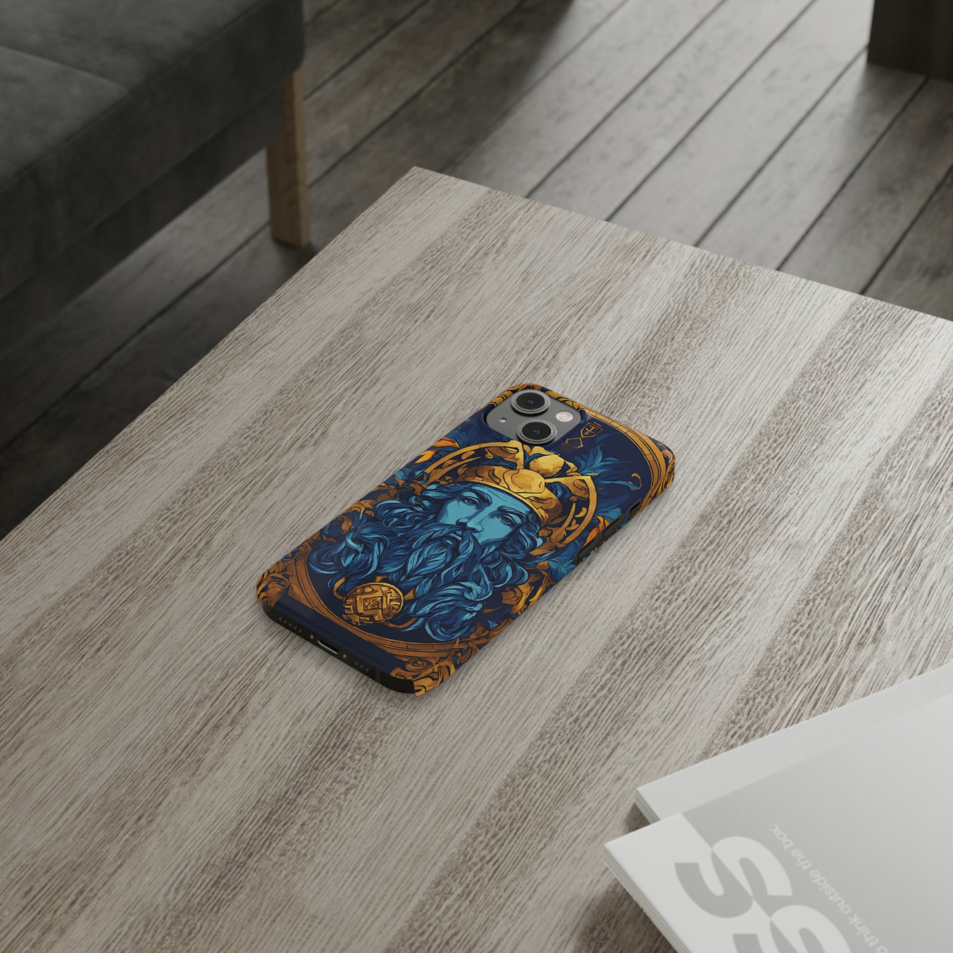 Greek God Slim Phone Case - Colorwink