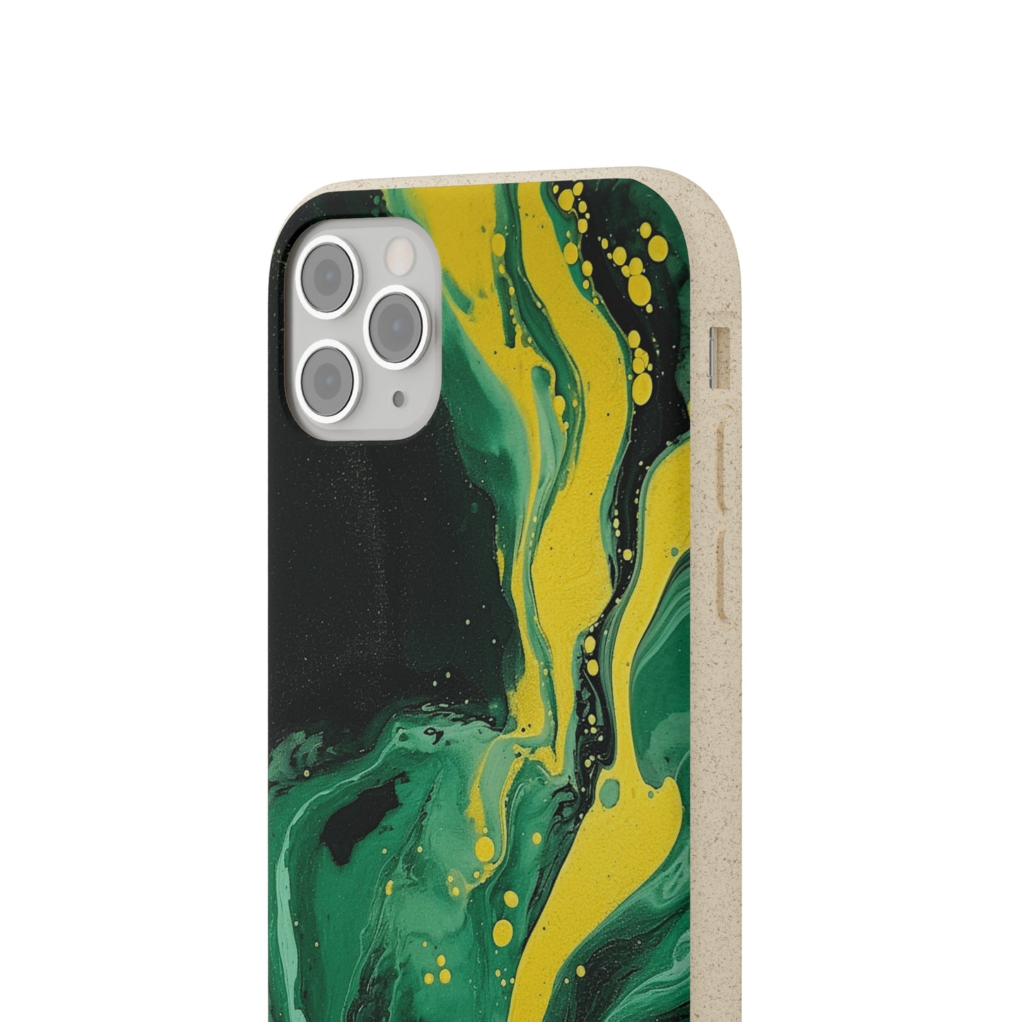 Swirling Shadows Design Biodegradable Case