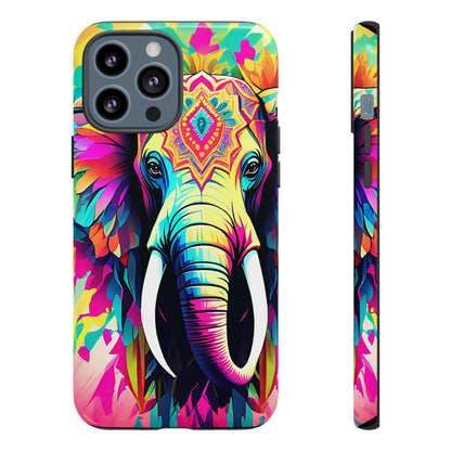 Psychedelic Elephant Tough Case