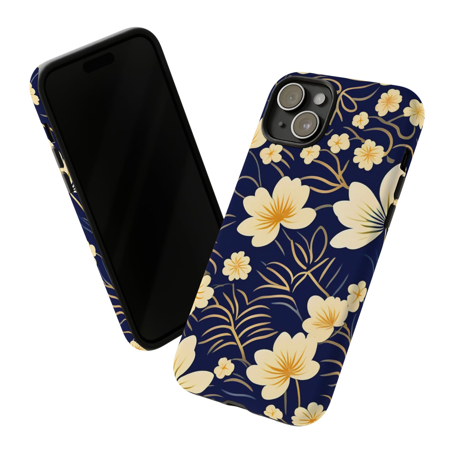 White Flower Art Tough Case