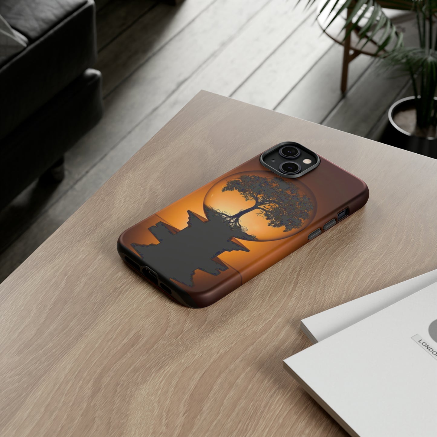 Tree yellow Art Tough Case